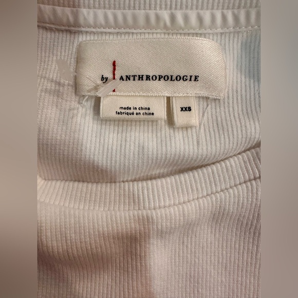 White Ruffle Sleeve Top - Picture 4 of 4